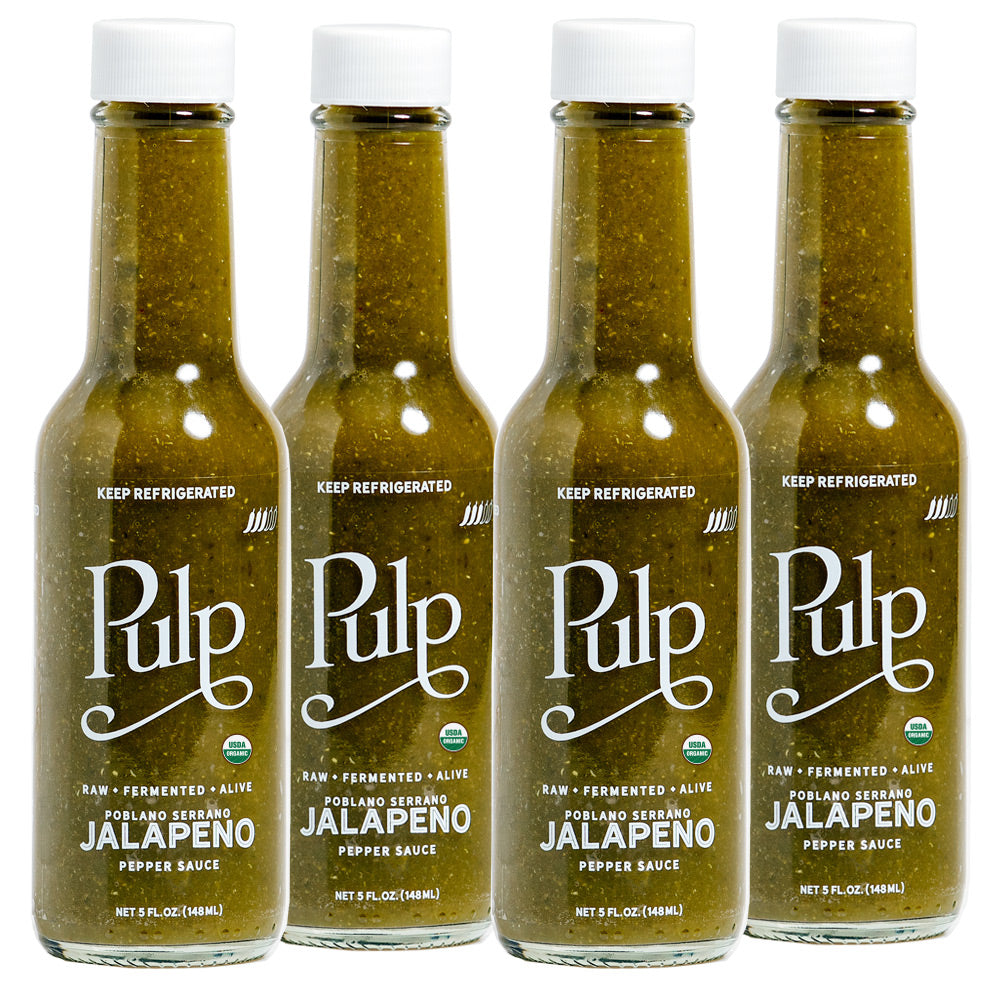 Jalapeno Pepper Hot Sauce 4 Pack